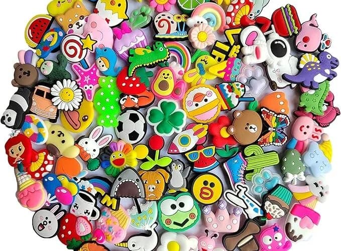 30 50 100 Pcs Shoe Charms for