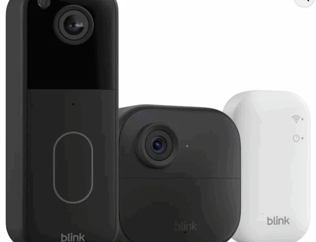 All-new Blink Video Doorbell + Outdoor 4 – Wireless smart security cameras