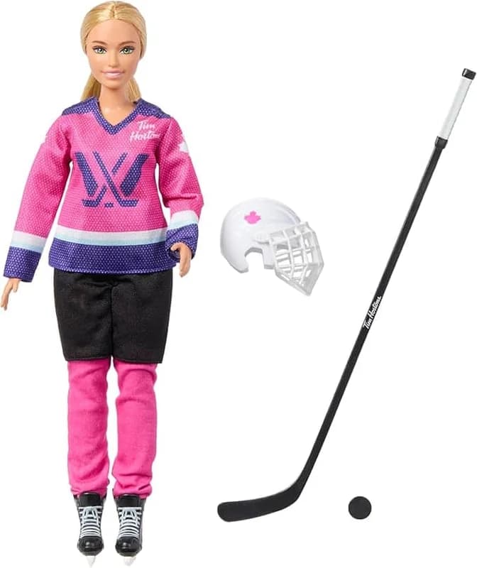 Barbie Tim Hortons PWHL 2025 Fashion Doll