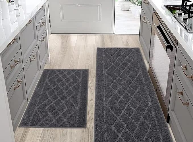 BEQHAUSE Kitchen Rugs and Mats Set of