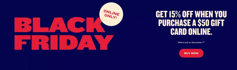 Boston Pizza Cyber Monday: Get 15% off When You Purchase a $50 Gift Card