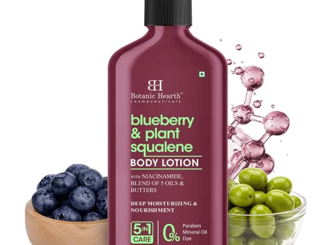 Botanic Hearth Blueberry & Plant Squalene Body Lotion