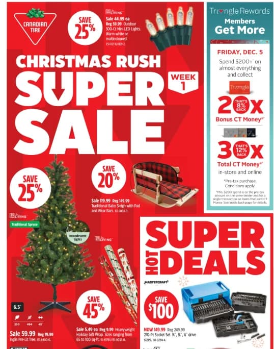 Canadian Tire Weekly Flyer Deals