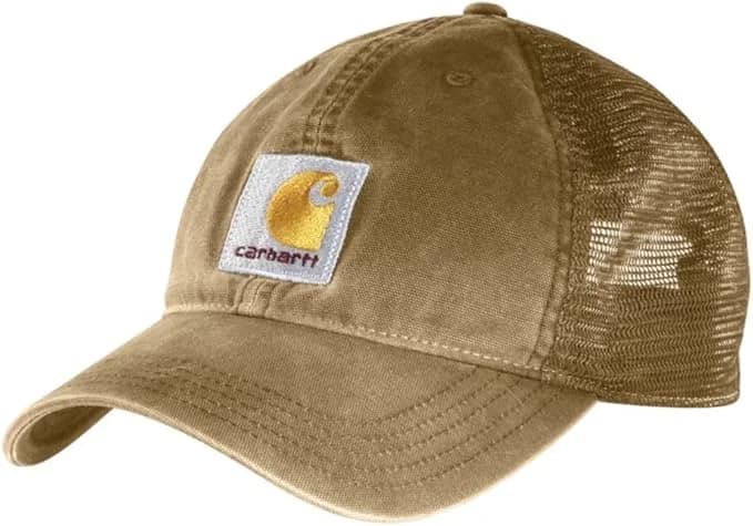 Carhartt Mens Canvas MeshBack Cap
