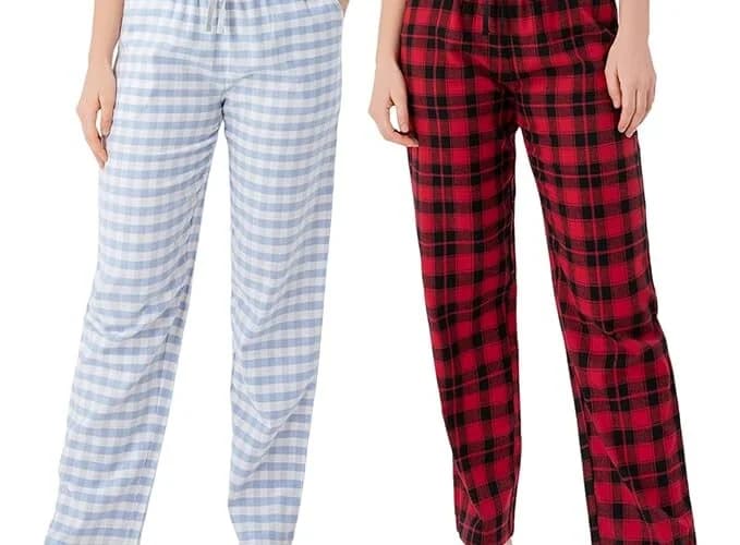 DAVID ARCHY 2 Pack Cotton Pajama Pants