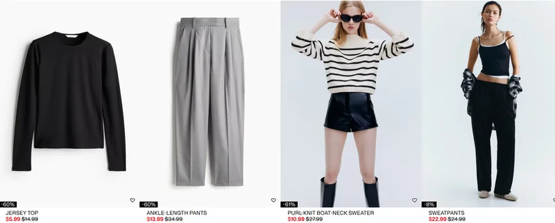 H&M Canada Cyber Monday Deals Sale 2025: up to 60% off Sitewide