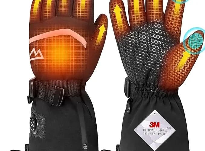 Heated Gloves for Men Women Rechargeable