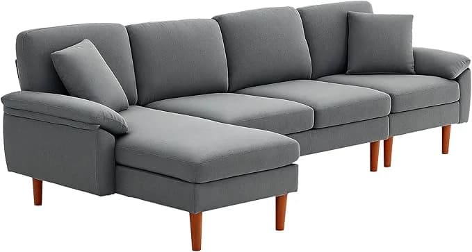HOMCOM Changeable Sectional Sofa with Chaise Lounge