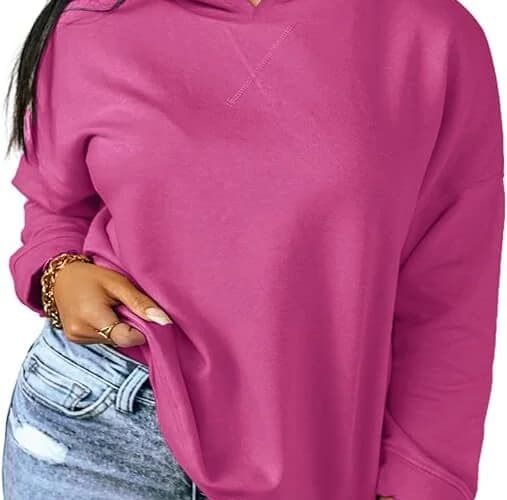 Hoodies for Women Oversized Fleece Sweatshirt Long