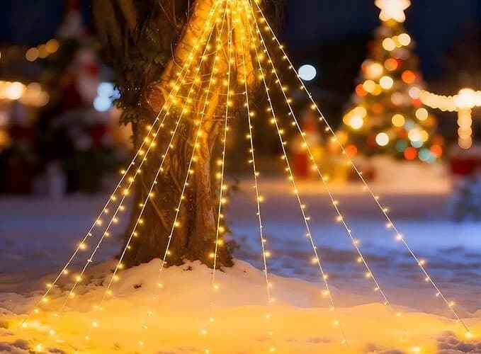 iBaycon Christmas Star String Lights