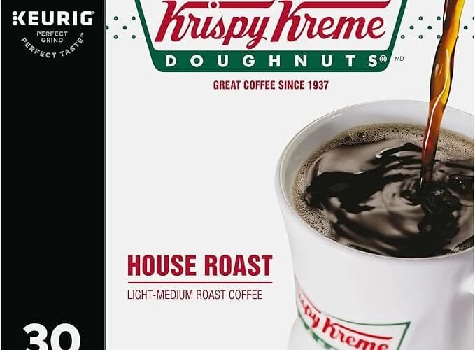 Krispy Kreme Doughnuts Smooth House Roast Single
