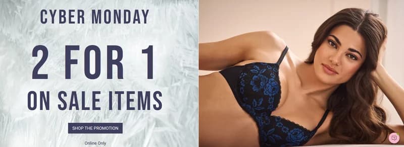 La Vie En Rose Canada Cyber Monday Deals Sale 2025: 50% off Almost Everything + 2 for 1 on Sale Items