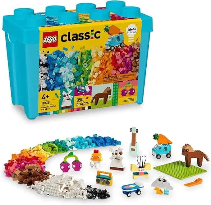 LEGO Classic Vibrant Creative Brick Box Building