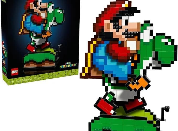 LEGO Super Mario World Mario Yoshi