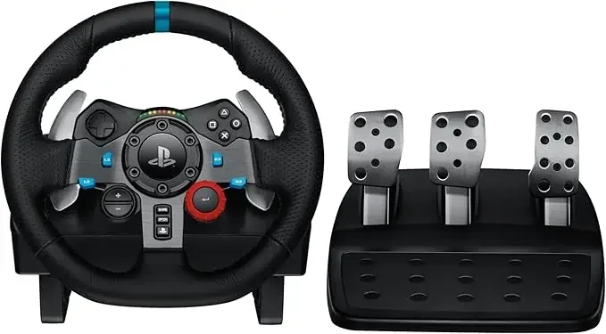 Logitech G29 Driving Force Racing Wheel and