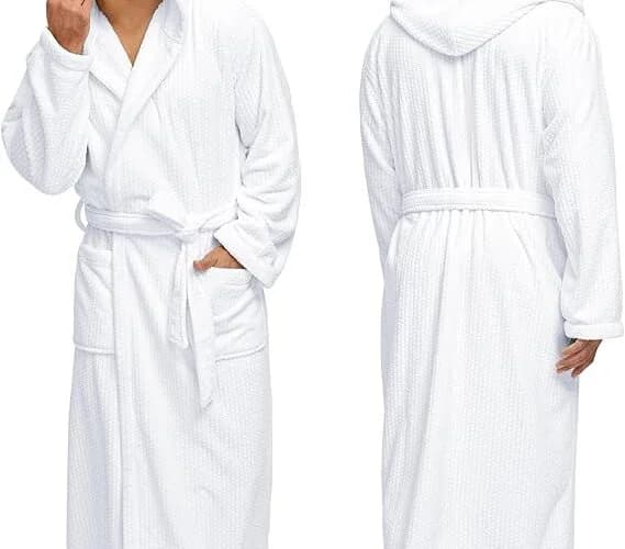 Mens Bathrobes with Hood