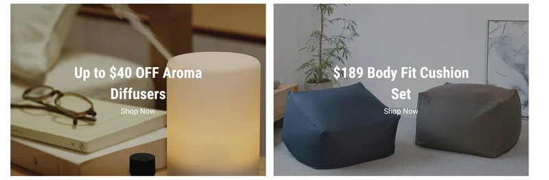 MUJI Canada Cyber Monday Deals Sale 2025: 30% off Apparel + up to $60 off Luggage + More