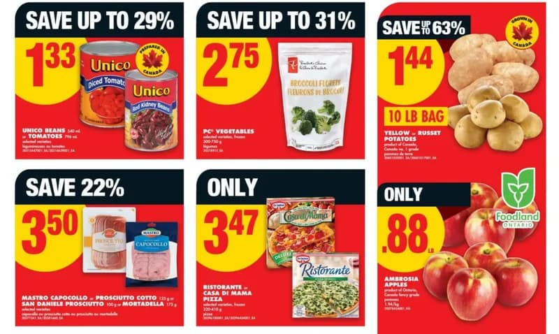 No Frills Ontario: 10lbs Yellow or Russet Potatoes $1.44 Until December 3rd