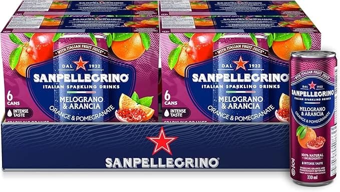 San Pellegrino Naturali Italian Sparkling Drink Melograno