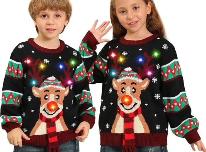 Ugly Christmas Sweater Kids