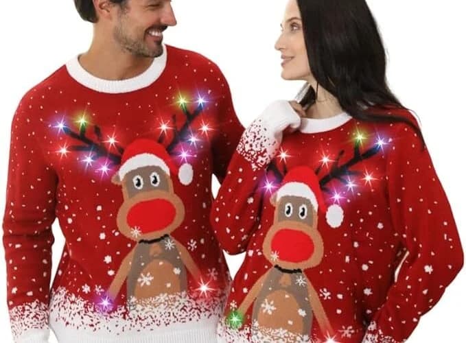 Ugly Christmas Sweater Men Women