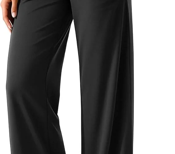 Wide Leg Yoga Pants for Women